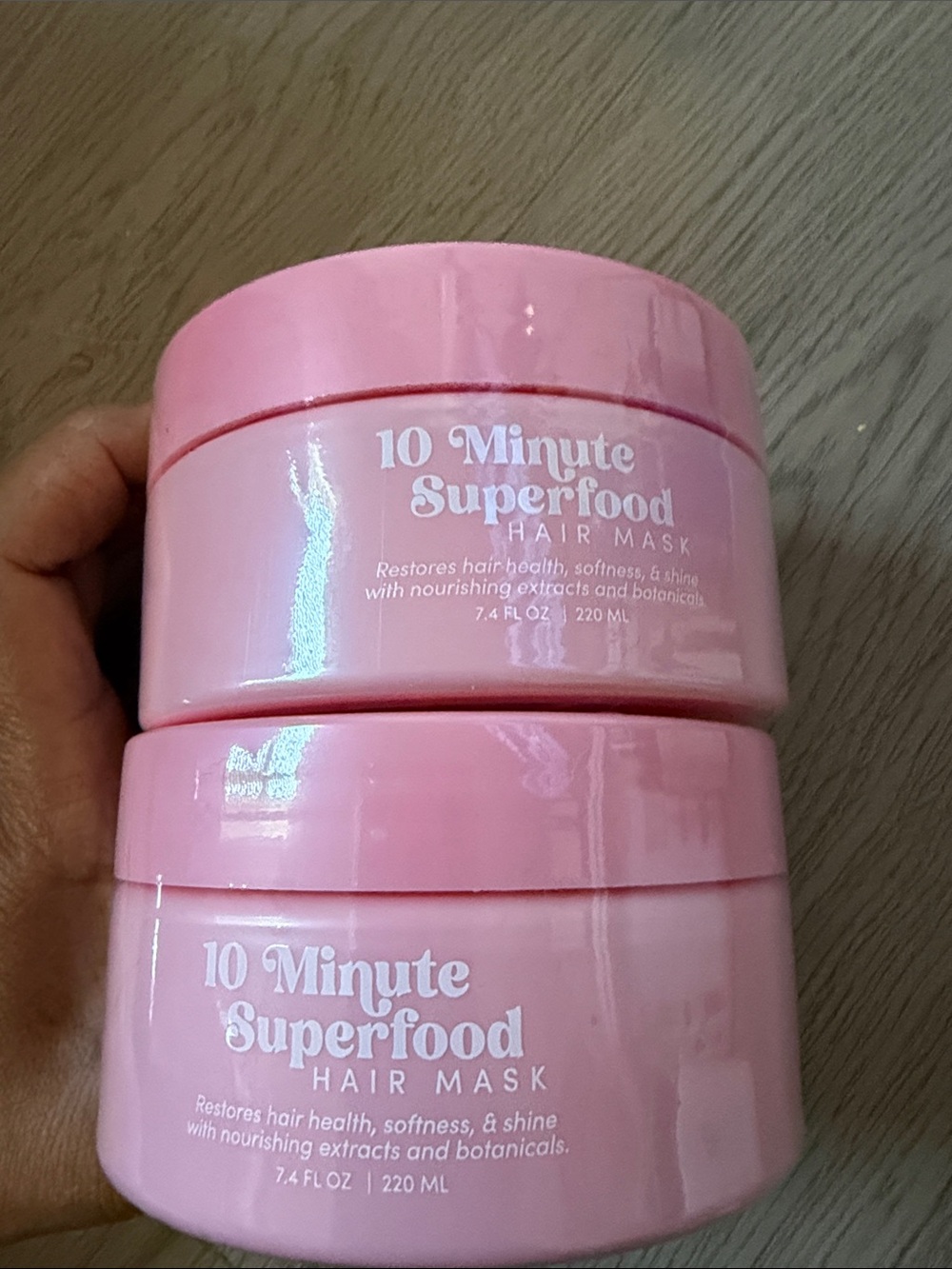10 Minute Superfood Hair Mask - Pink Nourishing Treatment